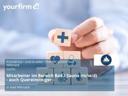 Mitarbeiter im Bereich Bad / Sauna (m/w/d) - auch Quereinsteiger - - Bad Wilsnack