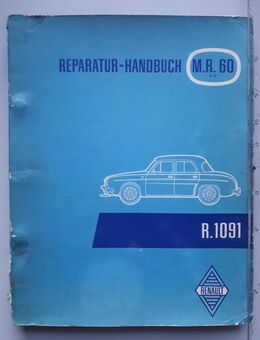 Werkstatt-Reparatur-Handbuch "Renault Dauphine R.1091" - Rott (Inn)