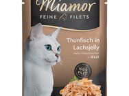 Sparpaket Miamor Feine Filets 24 x 100 g - Thunfisch in Lachsjelly