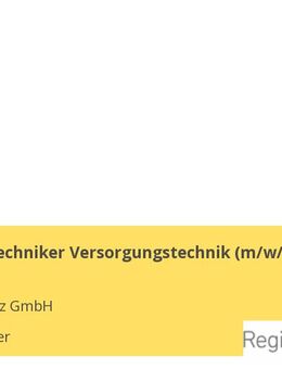 Meister / Techniker Versorgungstechnik (m/w/d) - Eschweiler