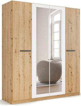 rauch Drehtürenschrank Kleiderschrank Schrank Garderobe Garderobenschrank Stauraumwunder MODI optional mit Spiegel MADE IN GERMANY