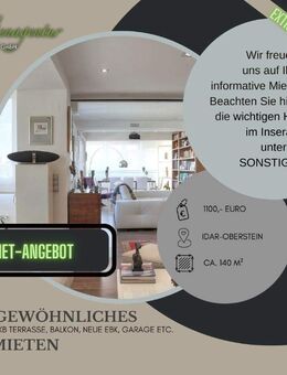 ***Außergewöhnliches Wohndomizil, stadtnahe, aber ruhige Lage!*** - Idar-Oberstein