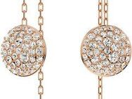 Swarovski Paar Ohrhänger Sublima Round Drop, mit Swarovski® Kristall