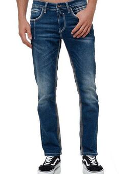 Rusty Neal Straight-Jeans NEW YORK 49 mit trendigen Ziernähten