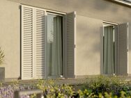 Exklusives Wohnen im Einklang mit der Natur: Unser Bungalow mit überdachter Terrasse und innovativen faltbaren Schiebeläden – für ein stilvolles Leben - Dietfurt (Altmühl)