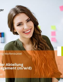 Leiter*in der Abteilung Eventmanagement (m/w/d) - Wolfenbüttel