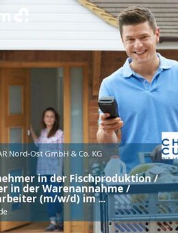 Warenannehmer in der Fischproduktion / Mitarbeiter in der Warenannahme / Lagermitarbeiter (m/w/d) im Wareneingang - Ludwigsfelde