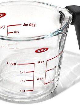 OXO Good Grips Messbecher, Glas, ohne Deckel
