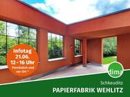 ERSTBEZUG sanierte Papierfabrik | Wohntraum am Wasser mit großem Atrium u. Südwest-Terrasse u.v.m. - Schkeuditz