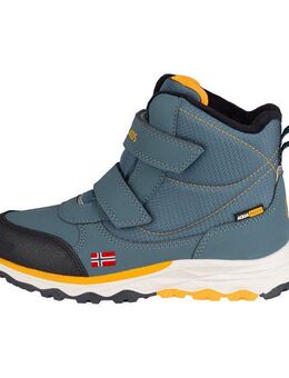 TROLLKIDS KIDS HAFJELL WINTER BOOTS Winterstiefel wasserdicht, Klettverschluss, reflektierende Details