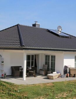Neubau Bungalow in ökologischer Holzbauweise – familienfreundlich wohnen in Lübbecke - Lübbecke