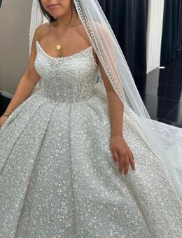 Hochzeitskleid 1mal getragen - Fuldabrück