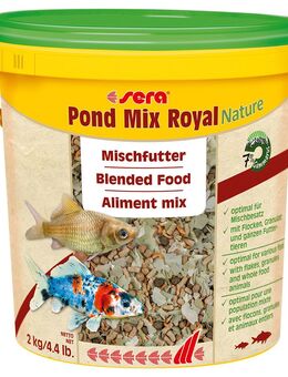Sera Pond Mix Royal Nature - Sparpaket: 2 x 10 l