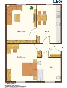 2-Zimmer-Wohnung in Übach-Palenberg - Übach-Palenberg