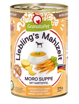 GranataPet Liebling's Mahlzeit Moro-Suppe 6 x 375 g - 6 x 375 g