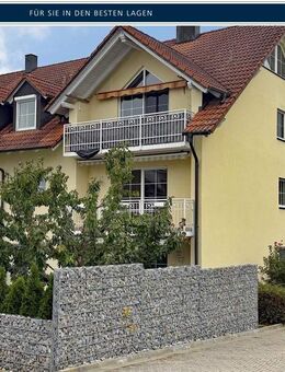 Attraktive 3,5-Zimmer-Wohnung mit Balkon in gepflegtem Sechsparteienhaus - Neufahrn (Niederbayern)