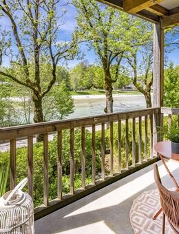 Terrassenwohnung mit Blick auf die Isar - Bad Tölz