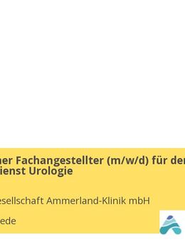 Medizinischer Fachangestellter (m/w/d) für den Funktionsdienst Urologie - Westerstede