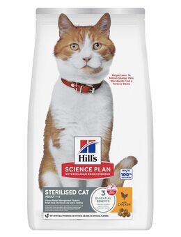 Hill's Science Plan Sterilised Cat Adult 1-6 Huhn - 7 kg