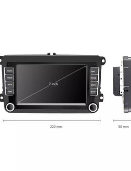 VW Navigation 7" Zoll Android GPS Navi 2 DIN VW GOLF 5 6 Passat T - Berlin Neukölln