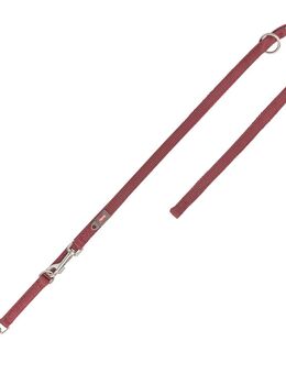 Trixie Premium Verlängerungsleine doppellagig, sangria - Größe M - L: 200 cm lang, 20 mm breit