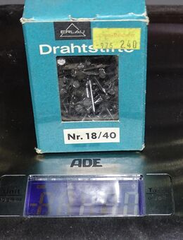 Erlau Drahtstifte Nr.18 /40  antik 1,5x40mm 251gr - Spraitbach