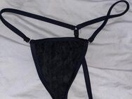 Schmaler sexy Tanga in schwarz S - Nürnberg