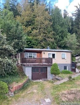 Wochenendhaus mit Garage in idyllischer Lage in Dittersbach-Ölmühle - Frauenstein