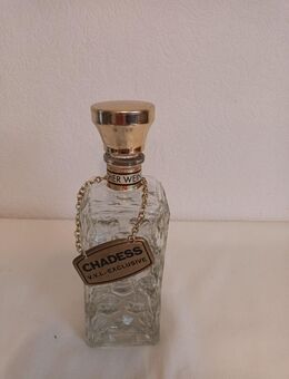 Weinbrandflasche Chadess ca.25cm hoch ca.8cm breit deutscher Weinbrand Mannheim - Essen