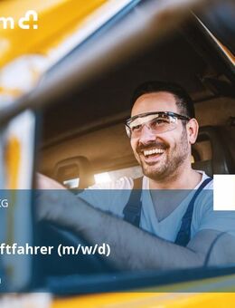 Berufskraftfahrer (m/w/d) - Röttenbach (Landkreis Roth)