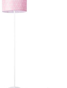 Paco Home Stehlampe Stella 401, ohne Leuchtmittel, Standleuchte Wohnzimmer Schlafzimmer E27 Skandi Pink Grau Blau Deko