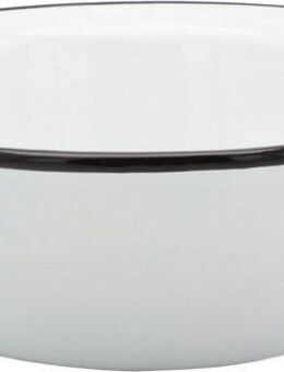 Krüger Schüssel Emaille-Schüssel, Emaille, (1-tlg), emailliert, geruchsneutral, geschmacksneutral, kratzfest, schnittfest