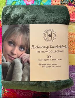 Wohndecke Kuscheldecke XXL 160x220 cm Neu - Remscheid