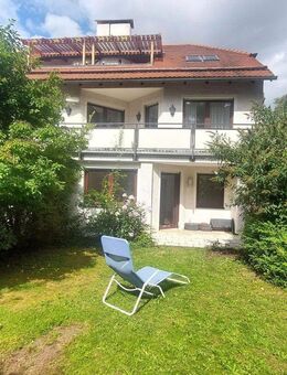 TRAUM-GARTENWOHNUNG Sonnige 3 Zimmer im Grünen lichtdurchflutetem, 80 m² in stilvollem Anwesen - München