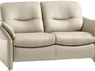 HUKLA 2-Sitzer HU-SF15058 Ledersofa, Breite 164 cm, hochwertiges Glattleder, optional mit Kopfstütze