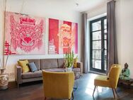 Modernes Apartment in Prenzlauer Berg mit asiatischem Flair und Pop-Art-Sammlung - Berlin