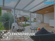 LEBENSFREUDE - Doppelhaushälfte mit Pool, Garten und Garage in ruhiger Wohnlage von Markgröningen - Markgröningen