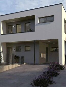 Stadtvilla im Bauhaus-Stil - Tolle Architektur / Integriertem Carport / hell & freundliche Aufteilung - Castrop-Rauxel