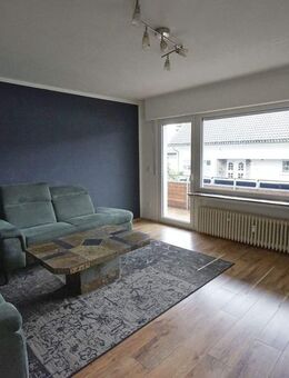 Erdgeschosswohnung für die kleine Familie - mit Kaminanschluss, Balkon und Gartennutzung + Garage! - Arnsberg