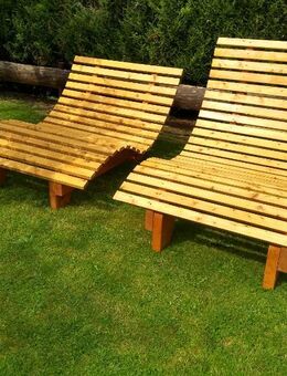 Relaxbank Sinnesbank 1,5m Sonnenliege Holzbank Gartenliege - Wadern