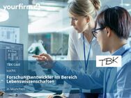 Forschungsentwickler im Bereich Lebenswissenschaften - München