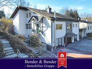 Attraktives Einfamilienhaus mit Einliegerwohnung in ruhiger Höhenlage von Gummersbach-Derschlag! - Gummersbach