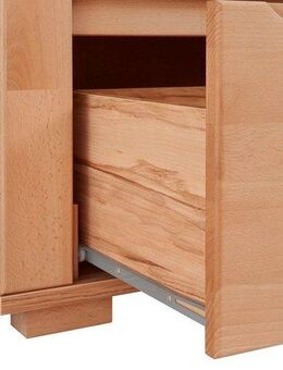 Home affaire Wohnwand Denis, (Set, 4-St), teilmassives Holz