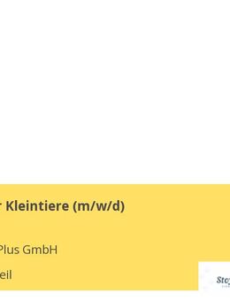 Tierarzt für Kleintiere (m/w/d) - Hermeskeil