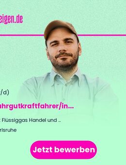 Gefahrgutkraftfahrer/in (m/w/d) - Karlsruhe