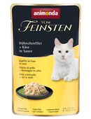 animonda vom Feinsten Adult in Sauce 18 x 50 g - Hühnchenfilet + Käse in Sauce in 00000
