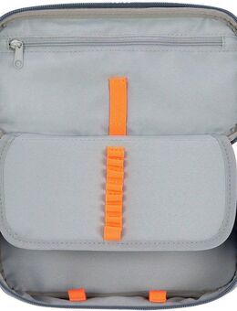 LÄSSIG Schreibgeräteetui Spacy Bold, blue, aus recyceltem Material