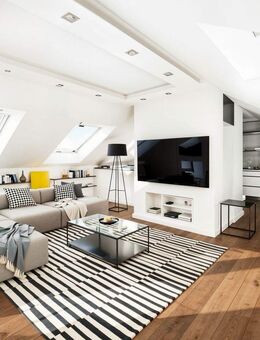 Wohnen auf zwei Ebenen - moderne Maisonette mit zwei Balkonen, Kamin & hochwertiger Ausstattung - Fürth