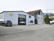 Einmalige Immobilie mit Gewerbehalle und Zweifamilienhaus in verkehrsgünstiger Lage - Mühlhausen (Baden-Württemberg)