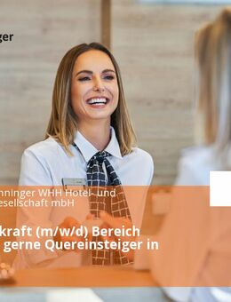 Hotelfachkraft (m/w/d) Bereich Rezeption gerne Quereinsteiger in Vollzeit - Kallstadt